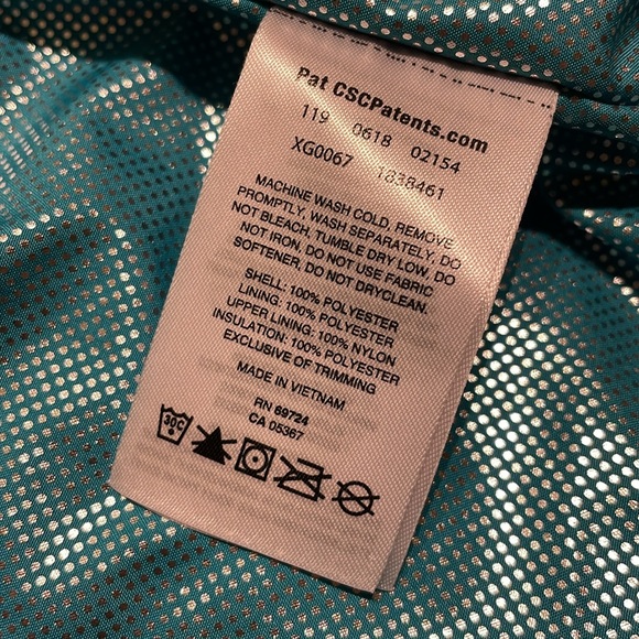 Columbia Omni-heat insulated puffer jacket / winter jacket / Youth Kids Girls L - Picture 4 of 16